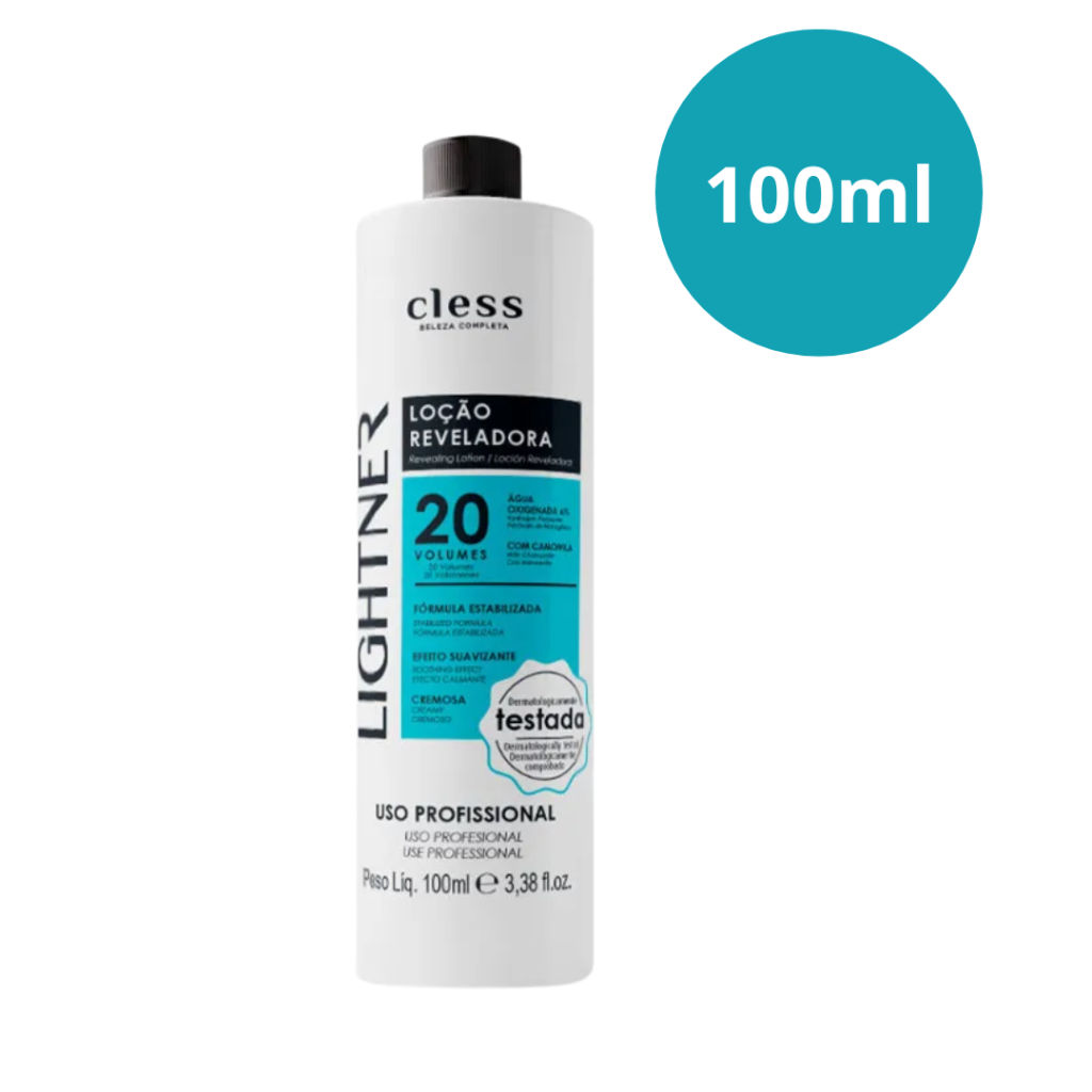 Água Oxigenada Lightner 100ml 20vol