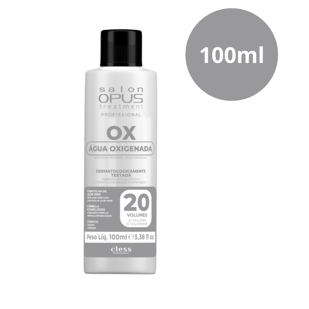 Água Oxigenada Salon Opus 100ml 20vol