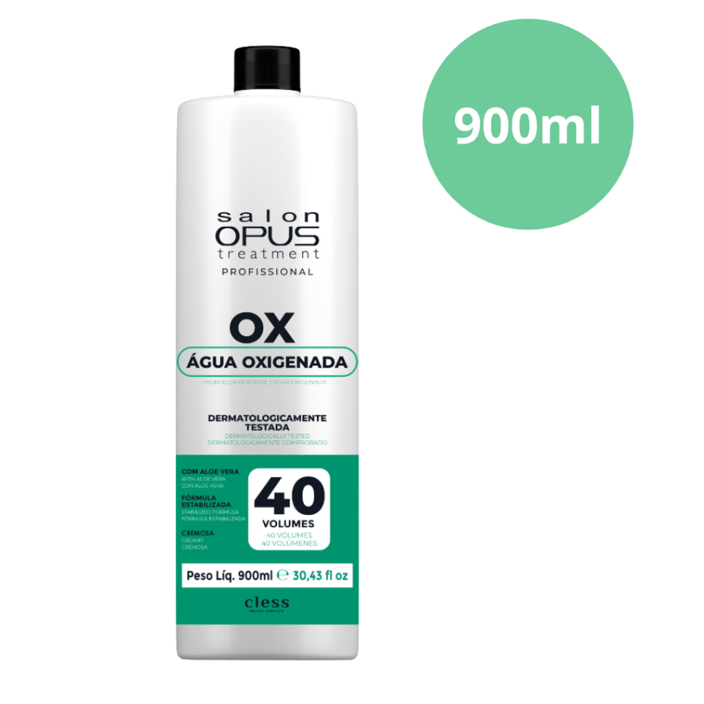 Água Oxigenada Salon Opus 900ml 40vol 