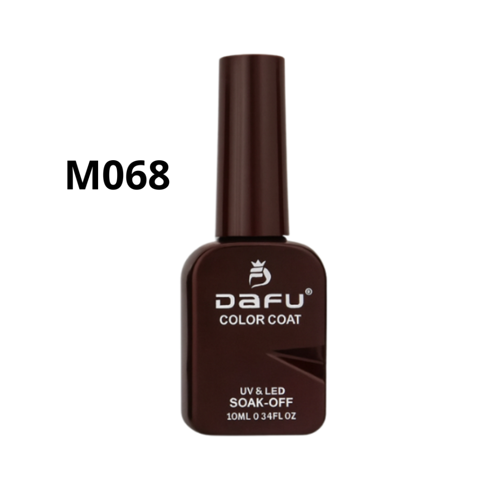 Esmalte UV Gel Dafu Cremoso Marrom Chocolate 068