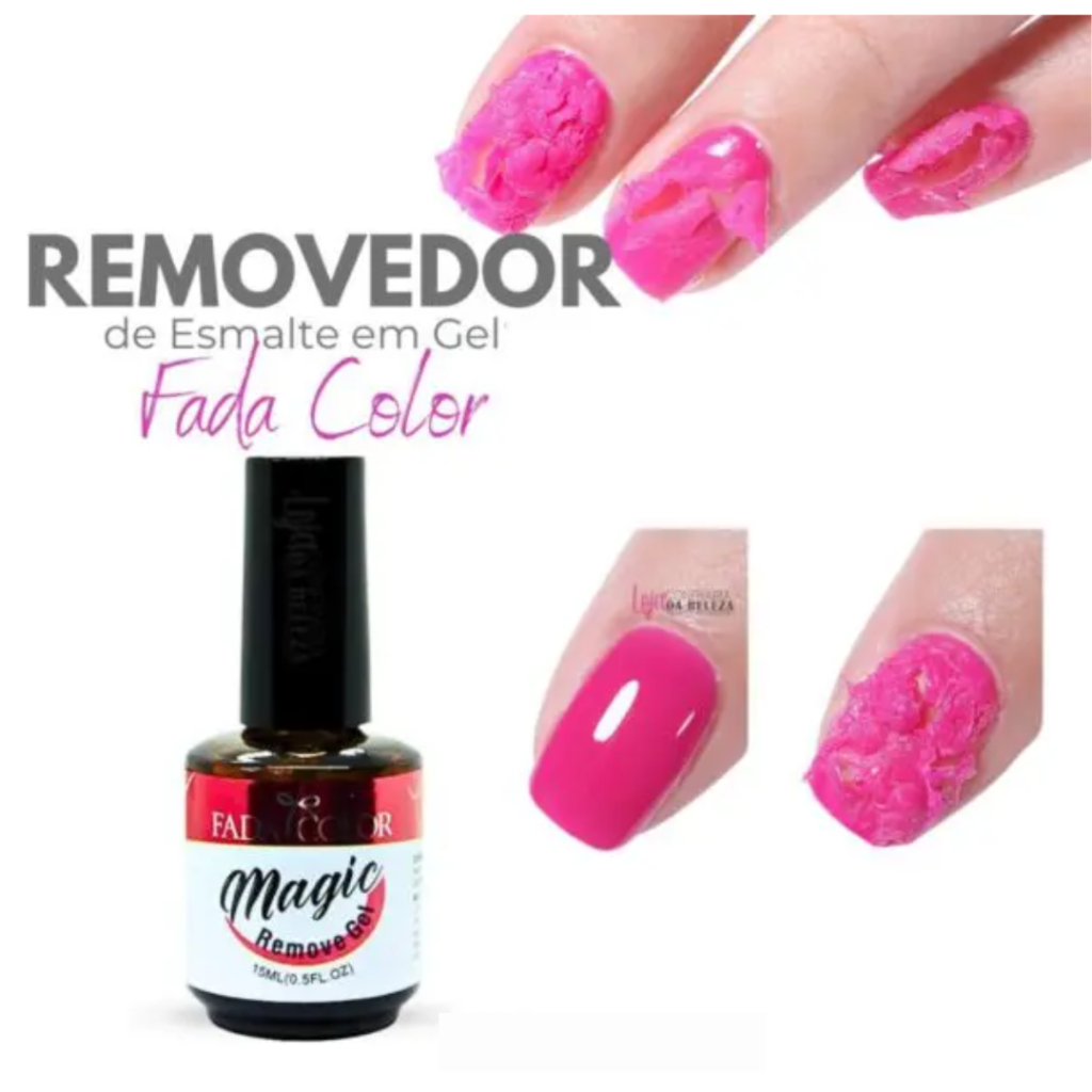 Removedor de Gel Magic Fada Color 15ml