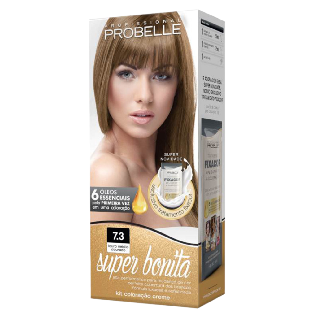 Tinta Loiro Dourado Probelle 7.3 Mel 