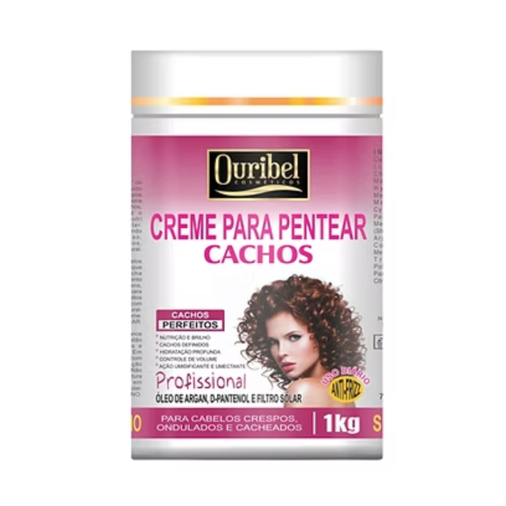 Creme de Pentear 1kg Ouribel Cachos 