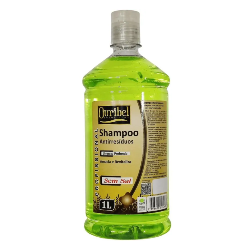 Shampoo Antirresiduo Ouribel 1 litro 