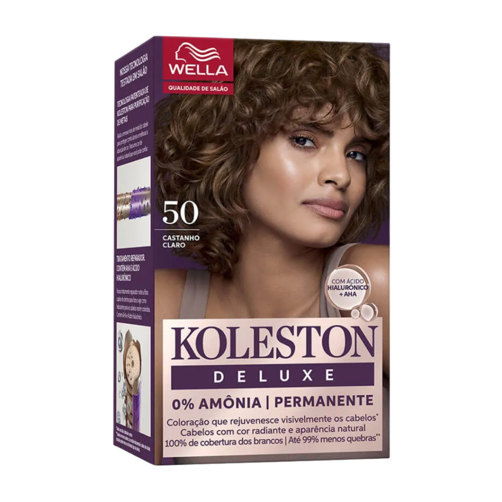 Tonalizante Castanho Claro Koleston Deluxe 5.0