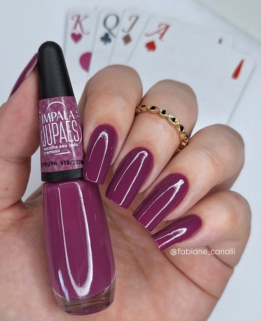 Esmalte Rosa Impala Ju Paes Escolha seu Lado