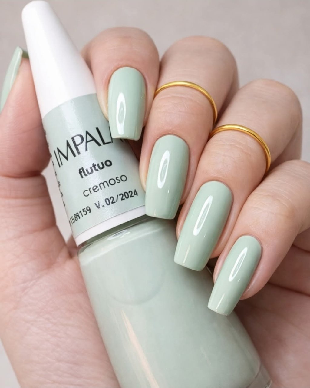 Esmalte Verde Impala Flutua 