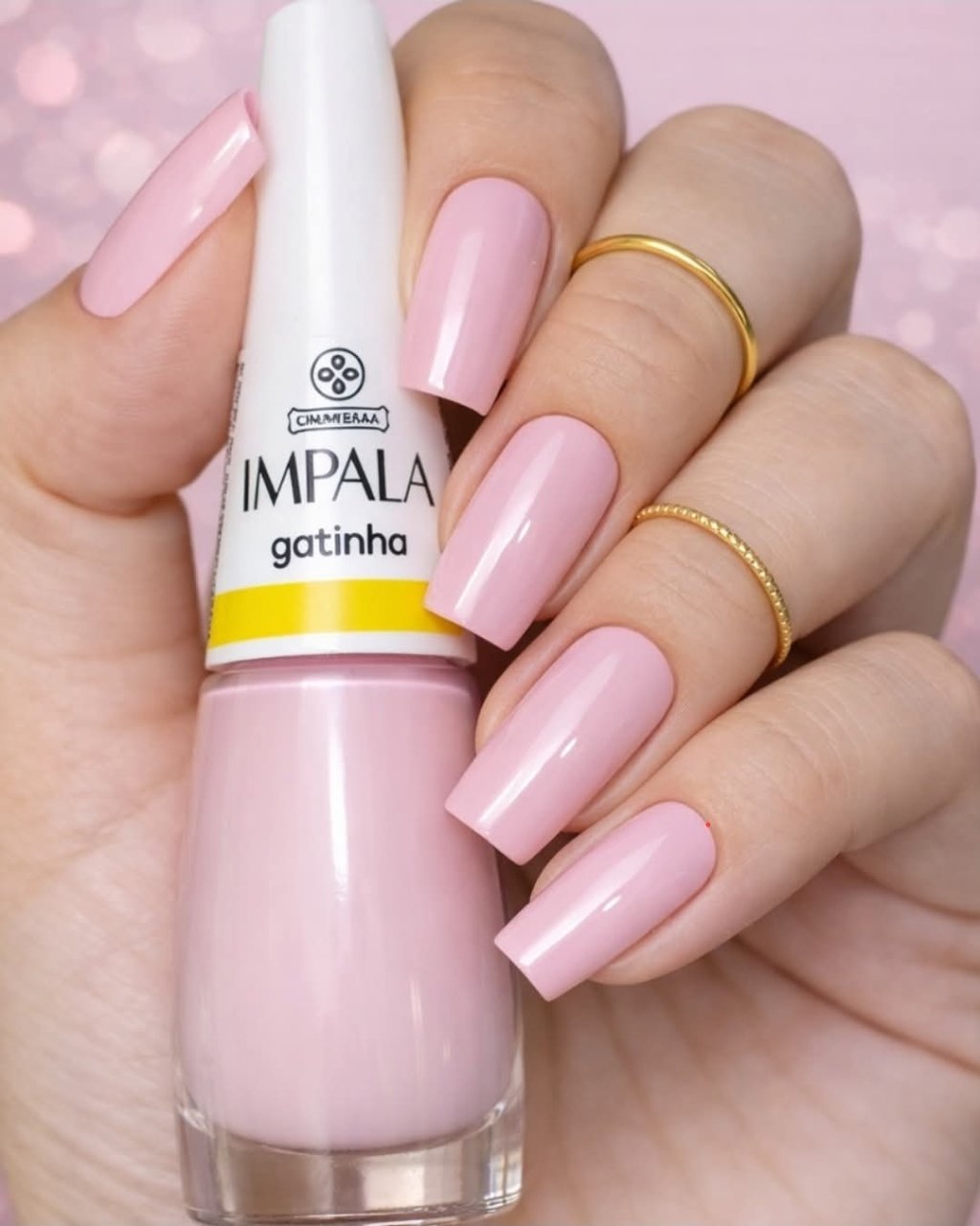 Esmalte Rosa Impala Gatinha