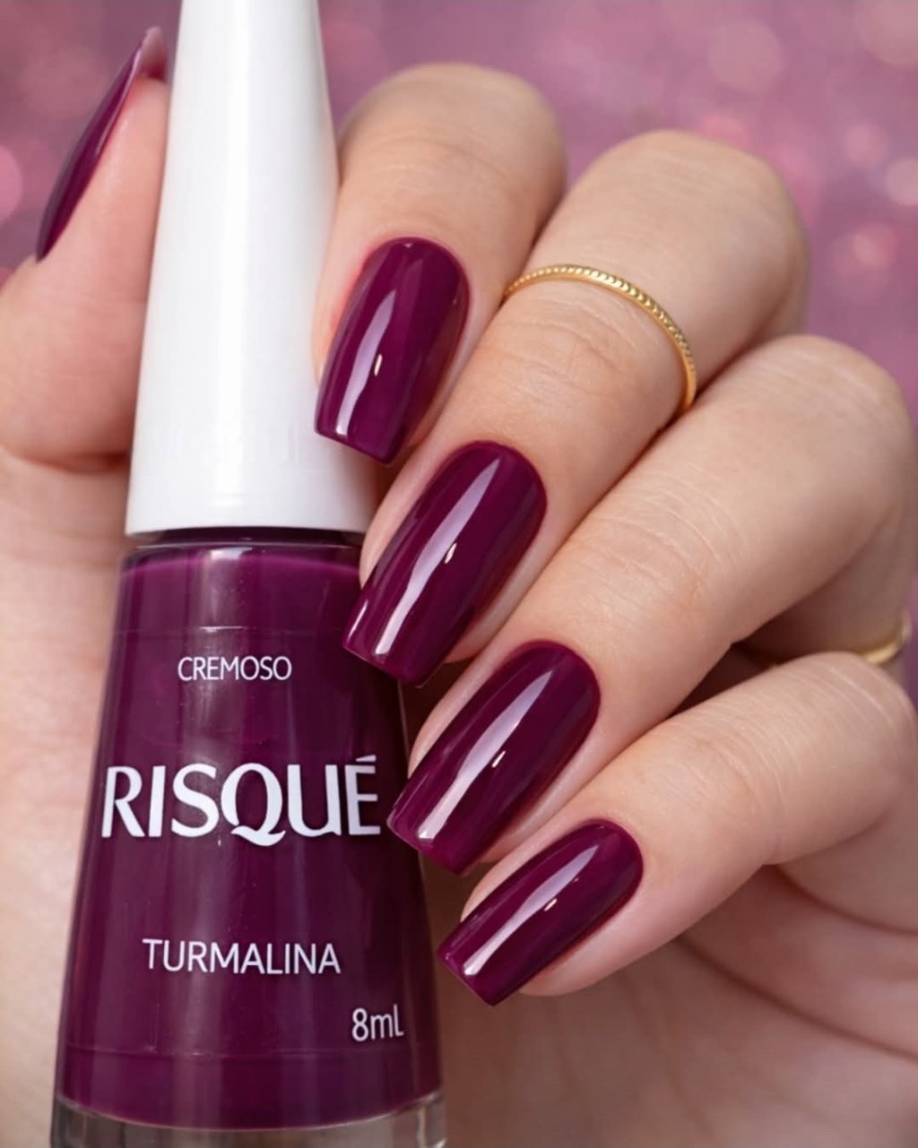 Esmalte Roxo Risqué Turmalina 