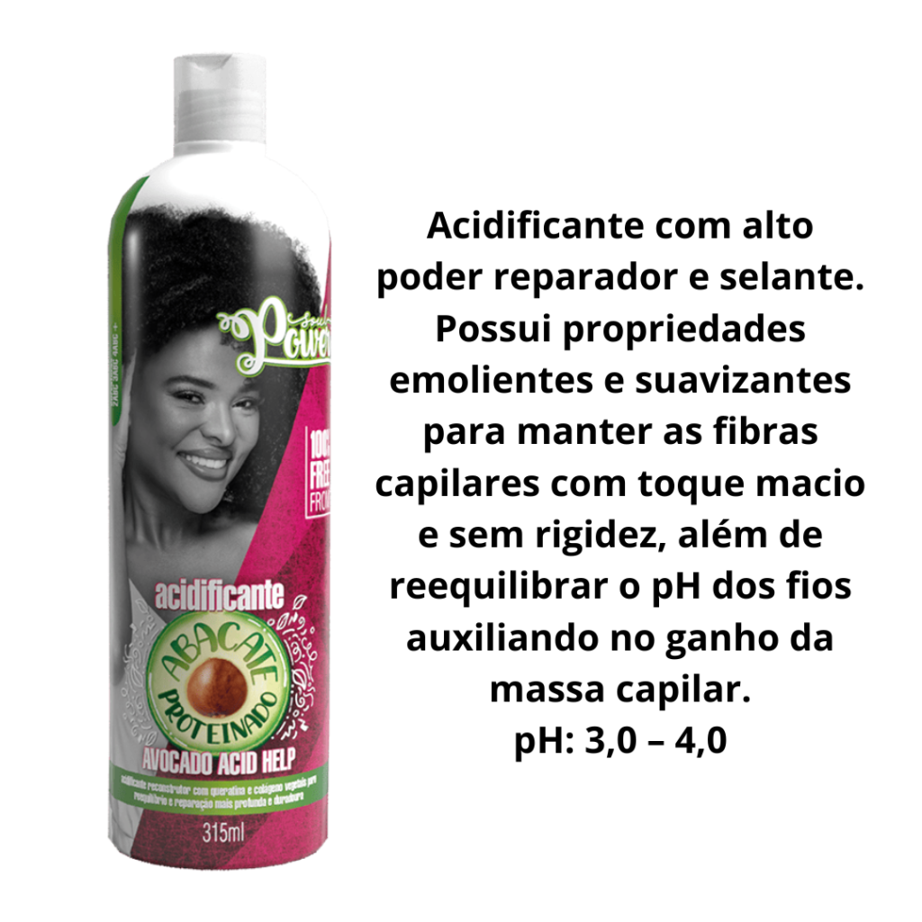 Acidificante Soul Power Abacate 315ml 