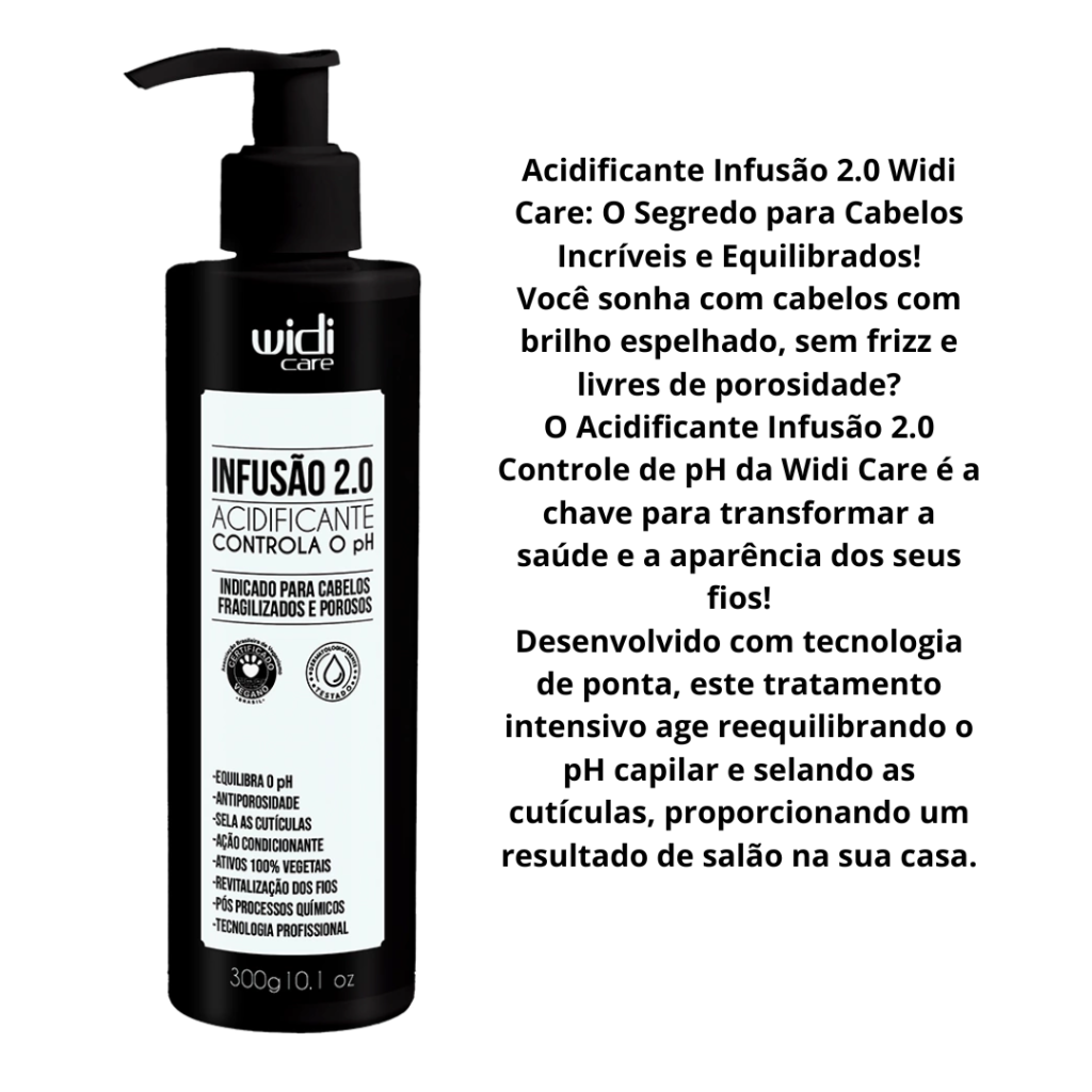 Acidificante Widi Care Infusão 2.0 300ml 