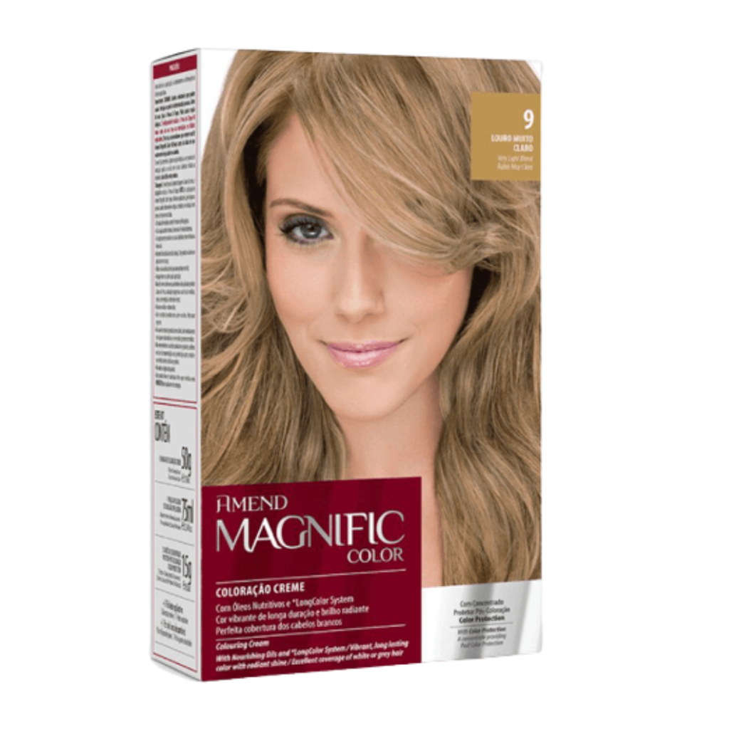 Tinta Loiro Claro Amend Magnific 9.0