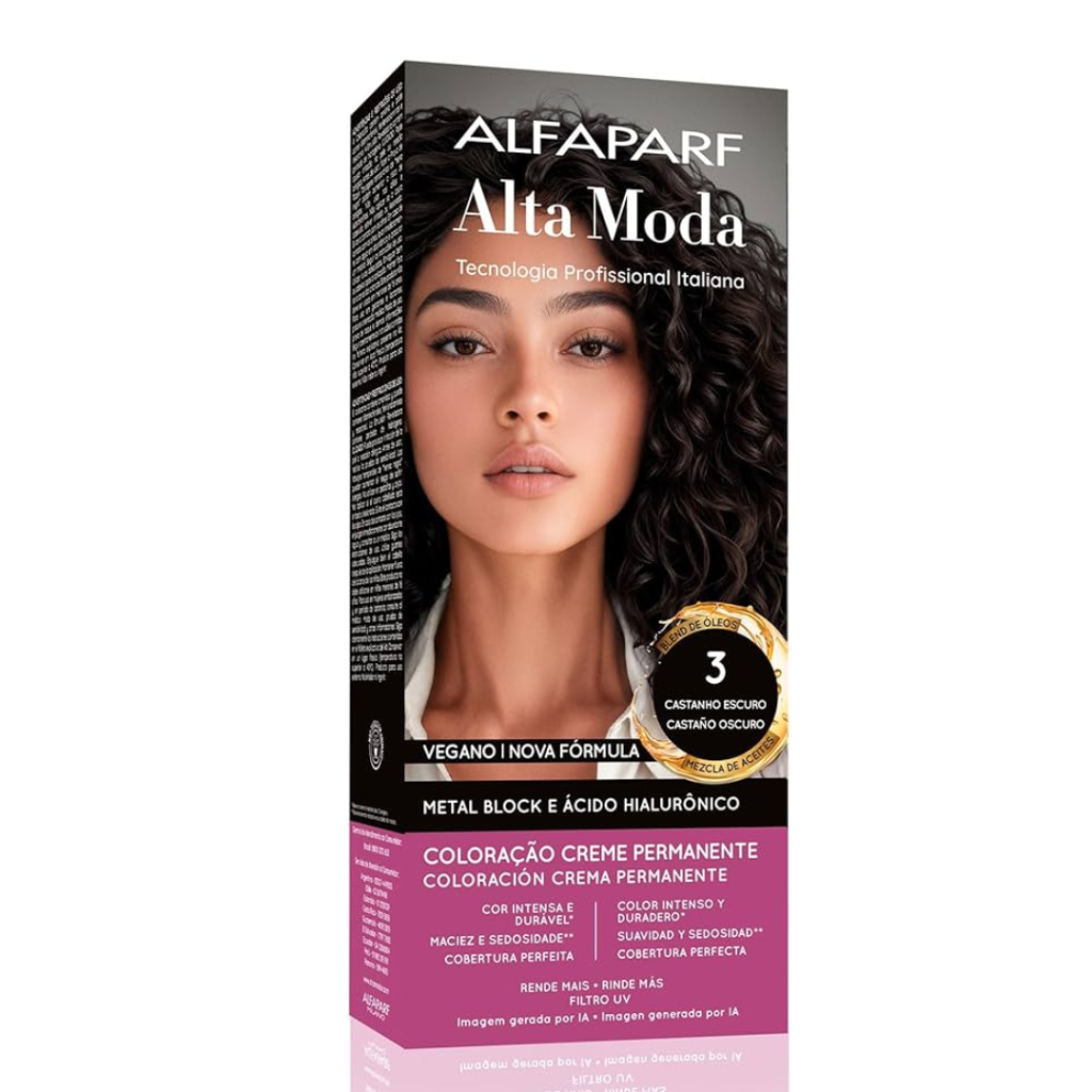 Tinta Castanho Escuro Alta Moda 3.0