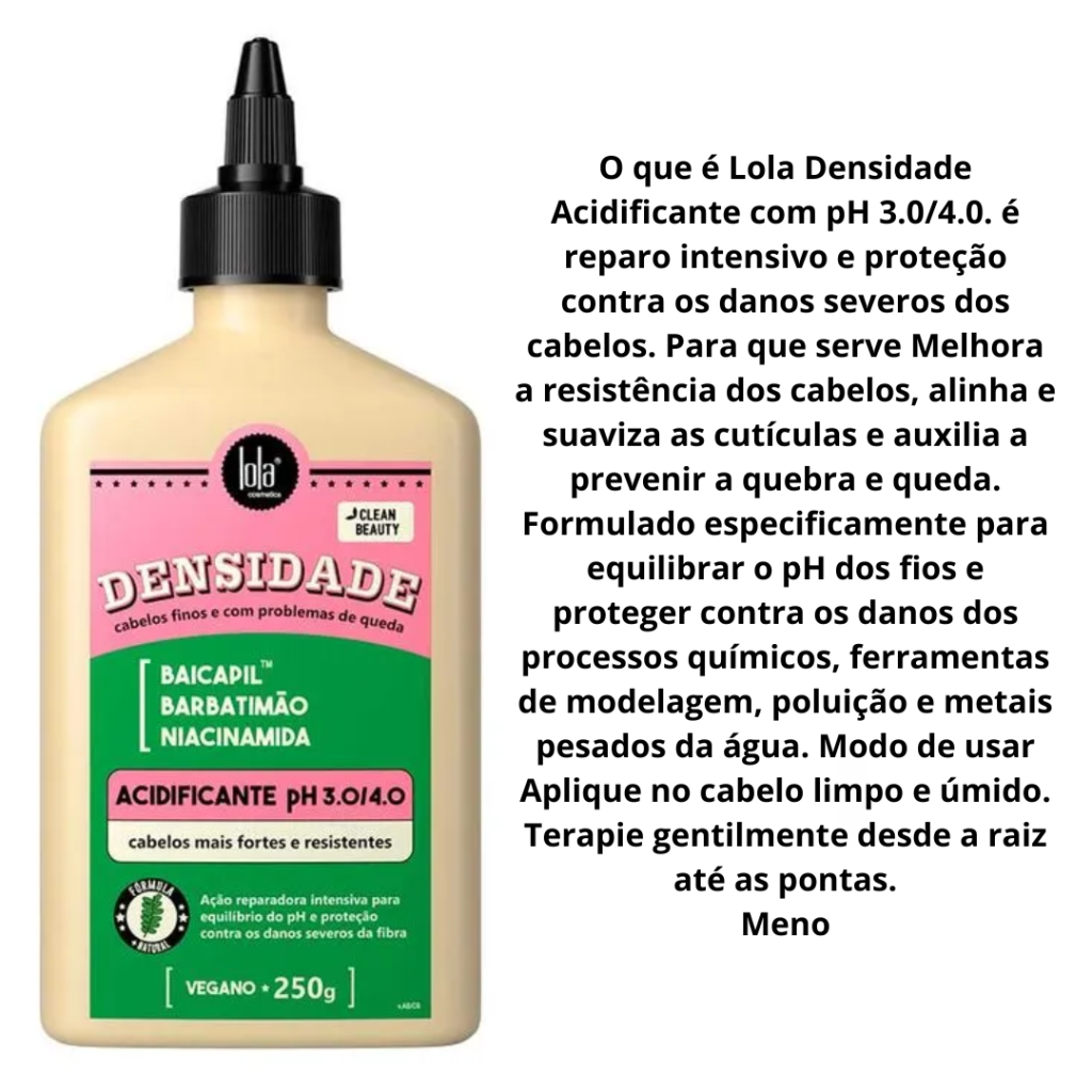 Acidificante Lola Desidade 250g 