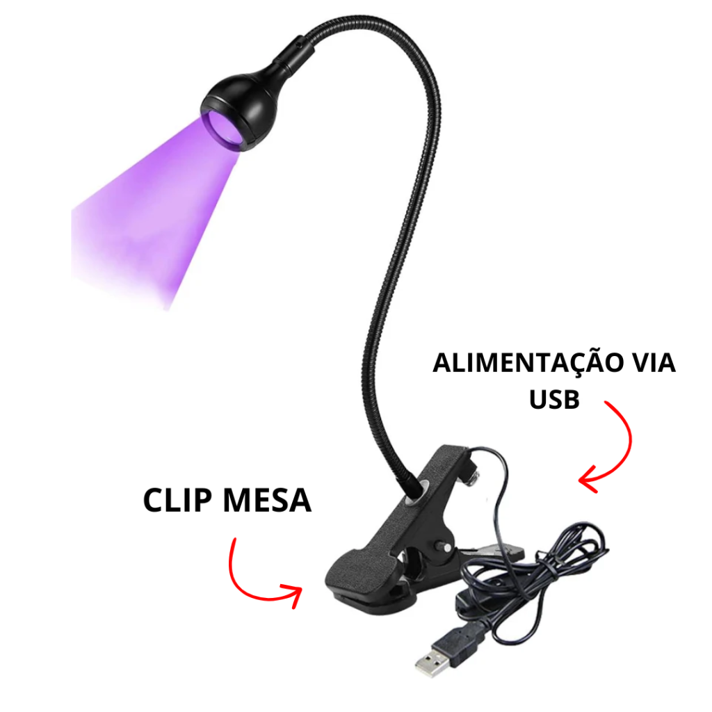 Lanterna UV/Led Unitária de Mesa 