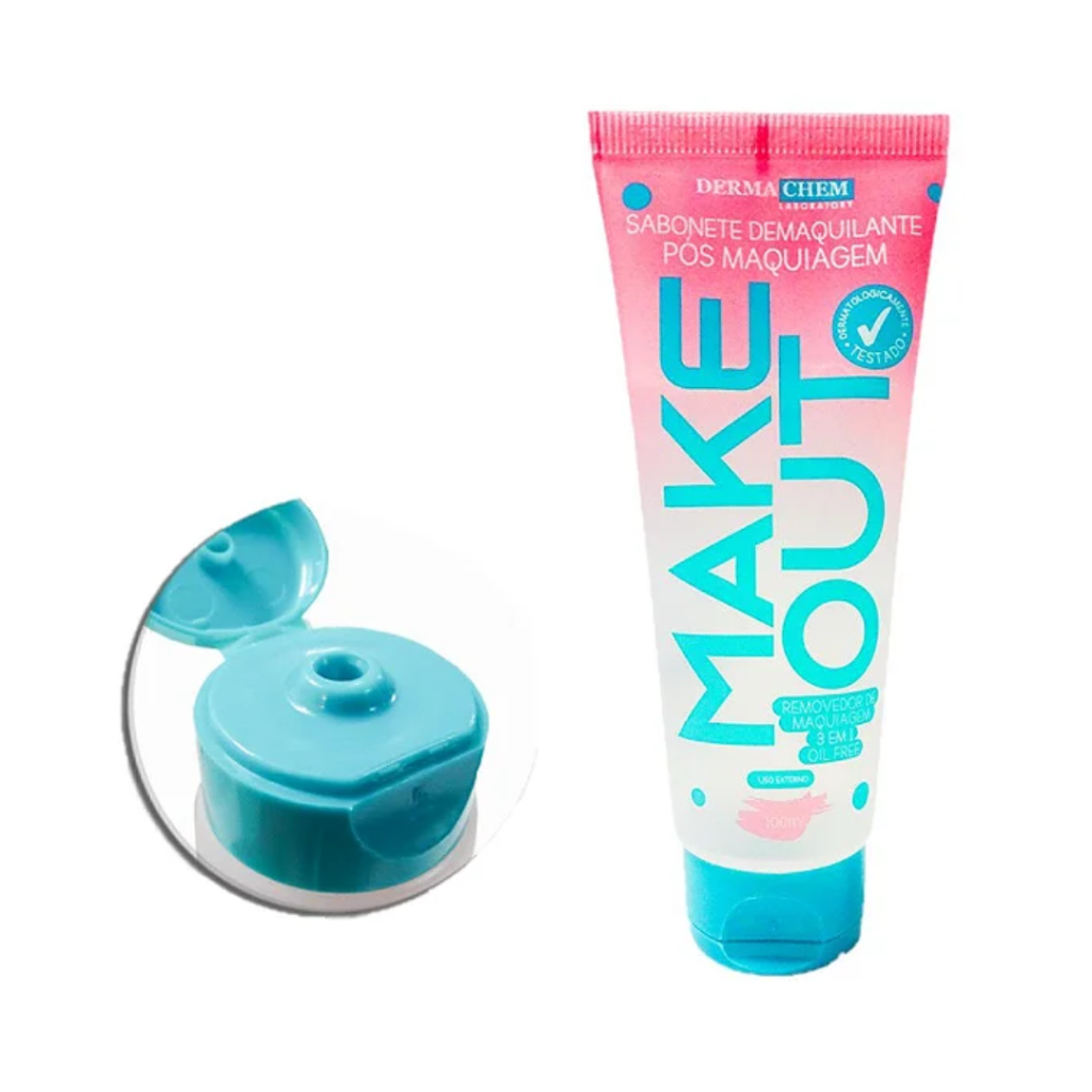 Sabonete Líquido Facial Dermachen Make out 100ml