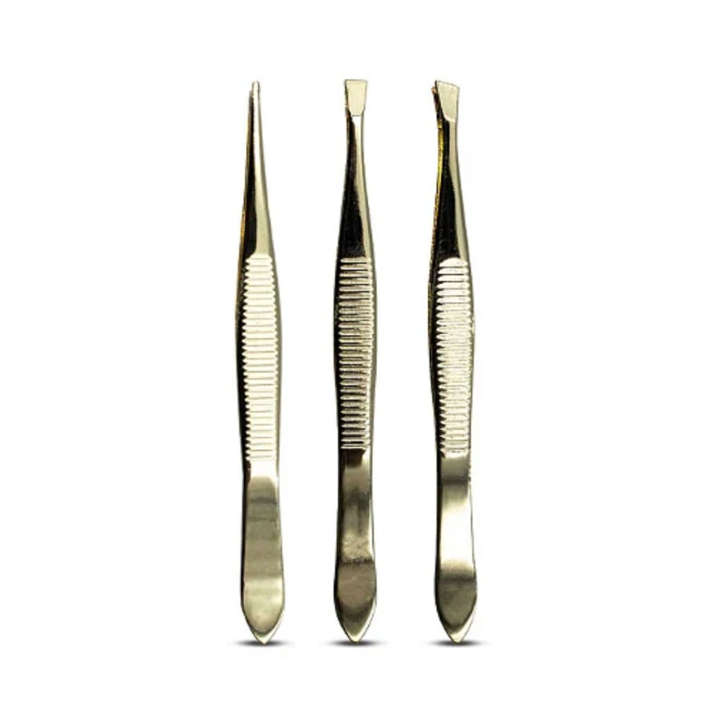 Trio de Pinças Douradas 