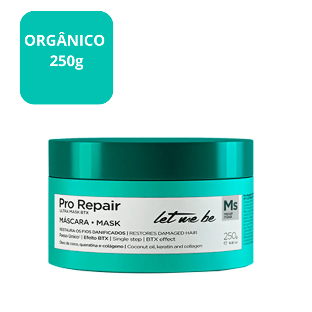 Mask Let me Be Orgânico 250g 