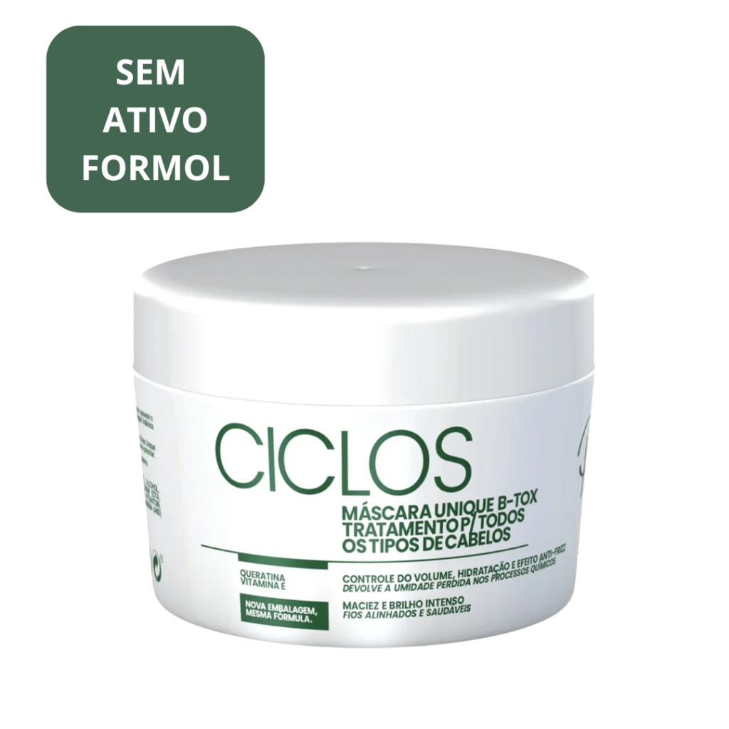 Máscara Unique Portier B-Tox Orgânico 250g 