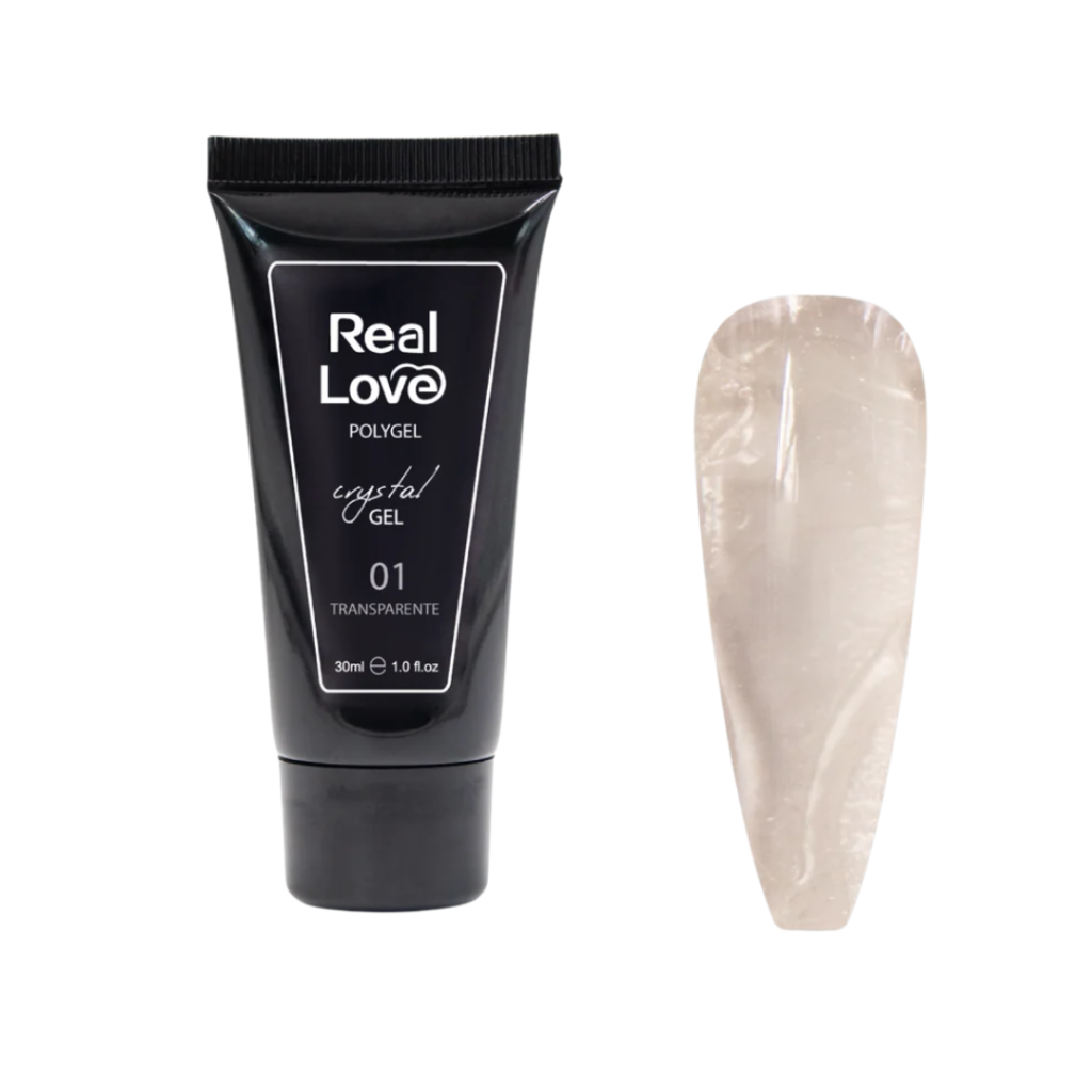 Poligel Real Love - 01 TRANSPARENTE 