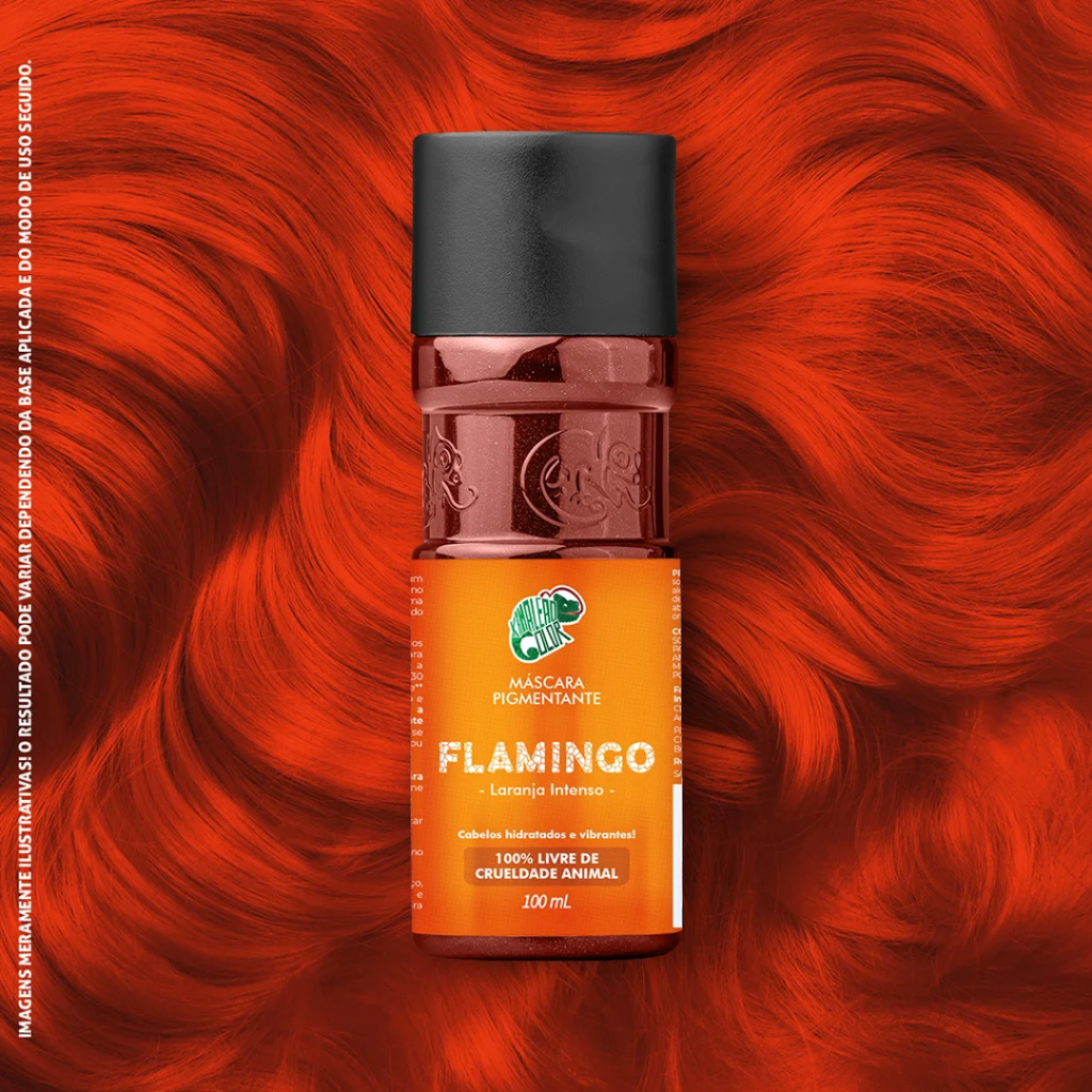 Matizador Cobre Máscara Kamaleão Flamingo 100ml 
