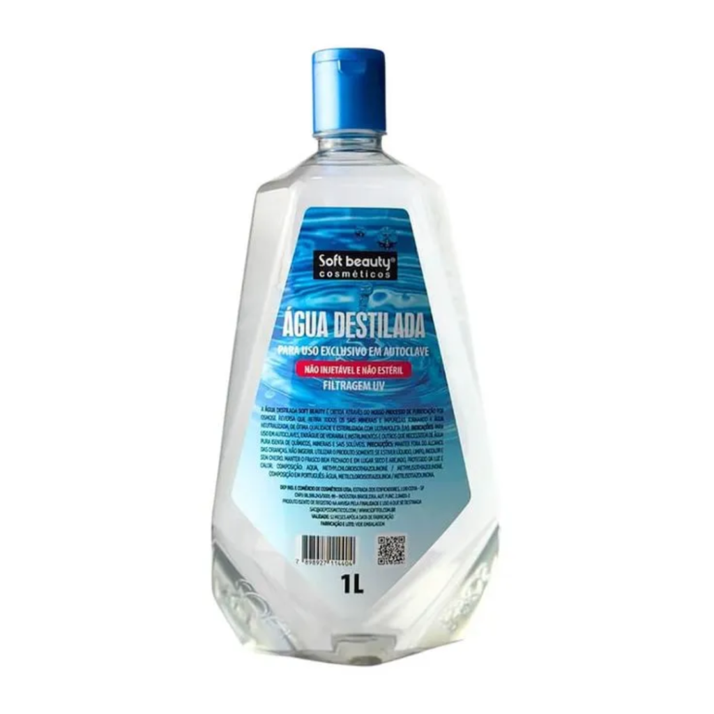 Água Destilada Soft Fix para Autoclave 1L