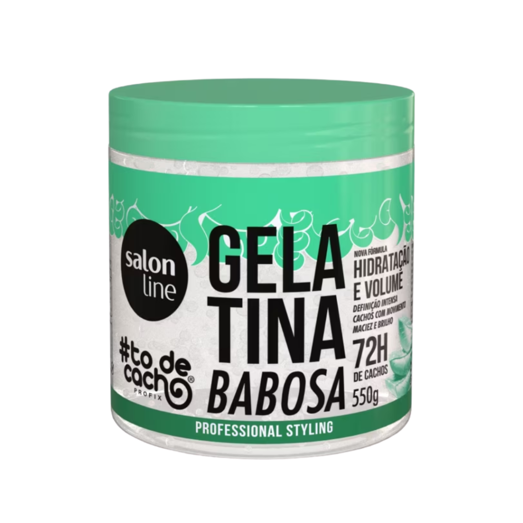 Gelatina Salon Line To de Cachos Babosa 550g