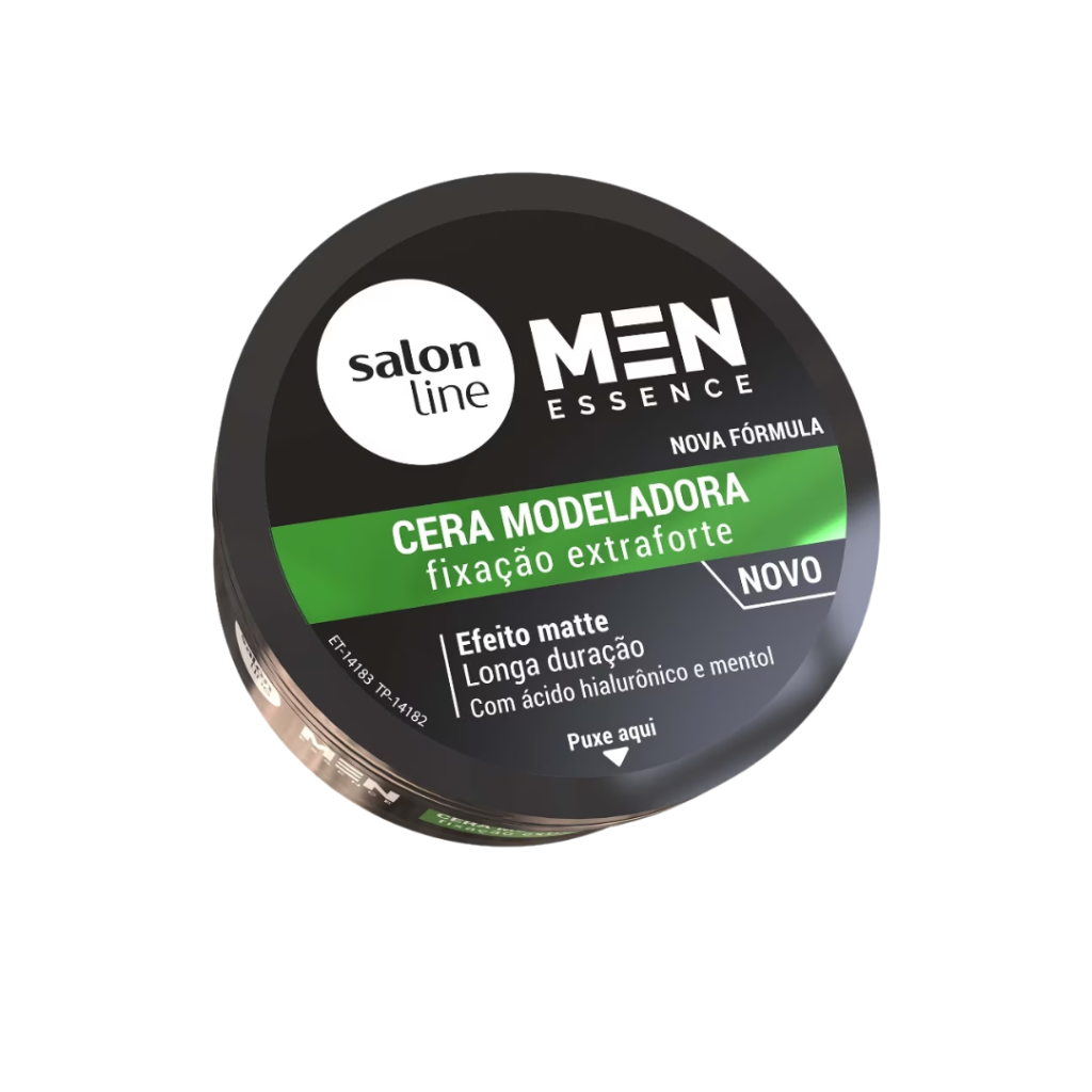 Cera Modeladora Salon Line Men Essence Fixa Extra Forte 60g 