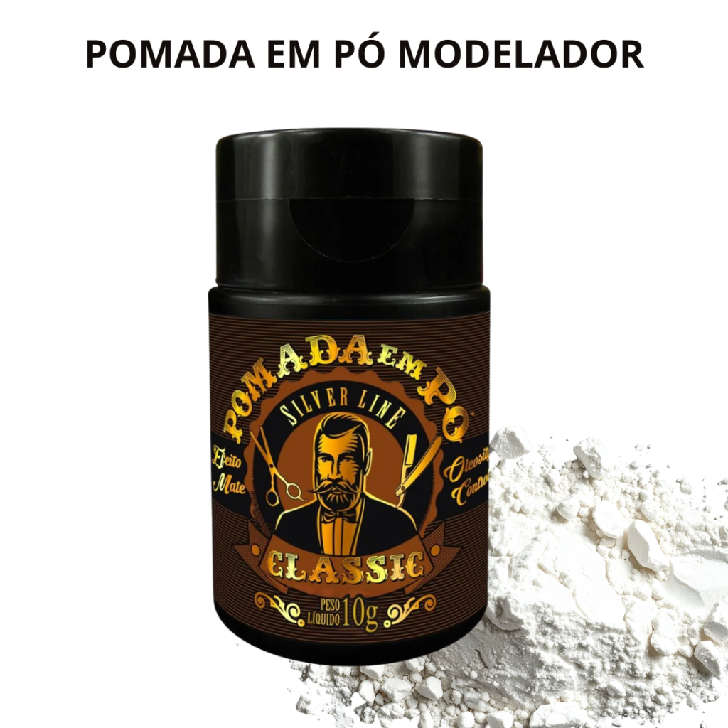Pomada em Pó Silver Line Matte 10g 