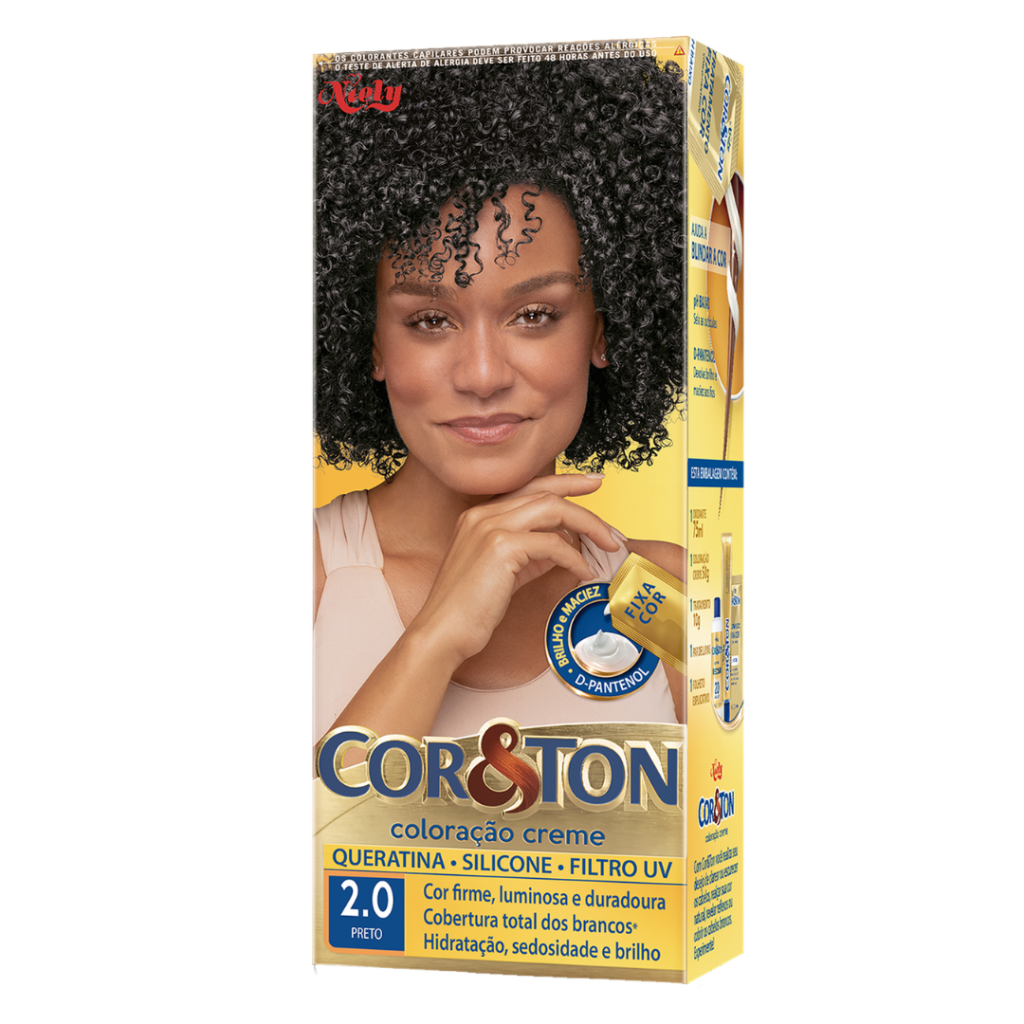 Tinta Preto Cor&ton Preto 2.0