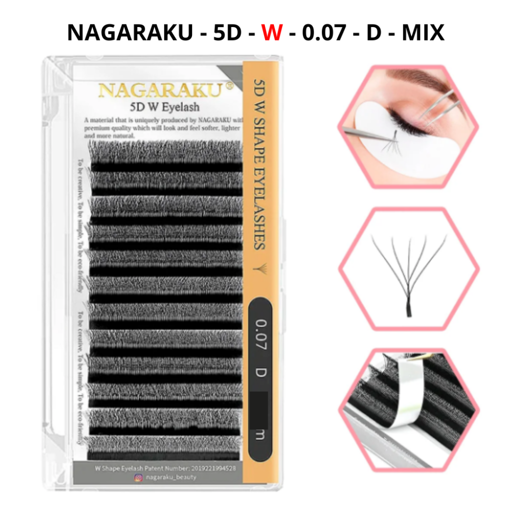 Nagaraku FIo a Fio 5D - W - 0.07 - D - MIX 8-14mm