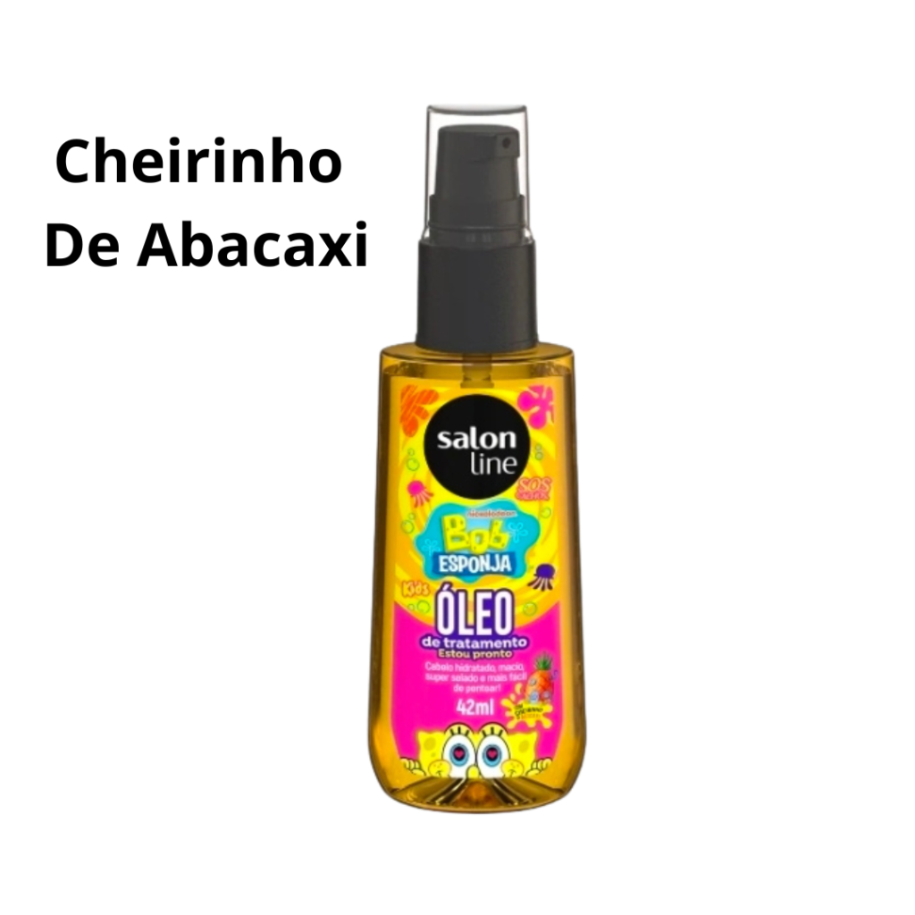 Óleo Reparador Salon Line 42ml Bob Esponja 