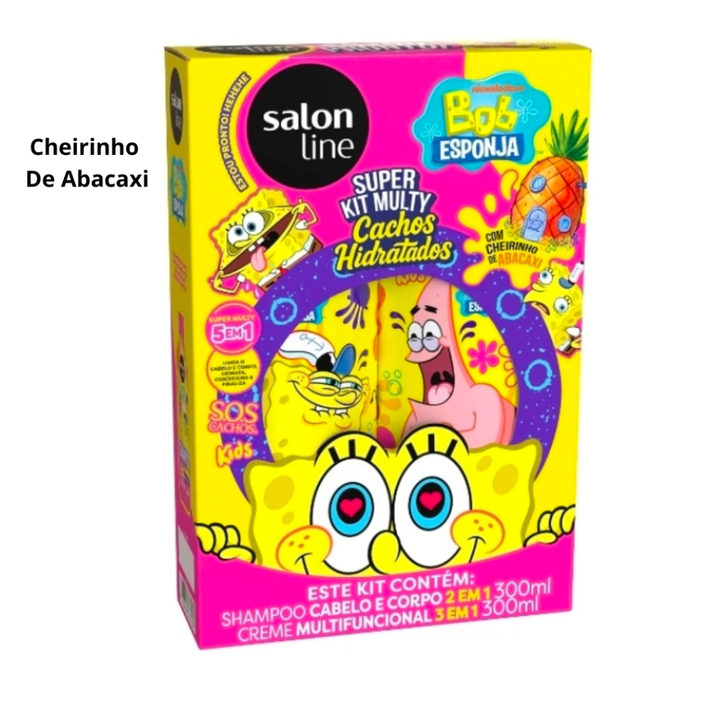 Kit Salon Line Bob Esponja 
