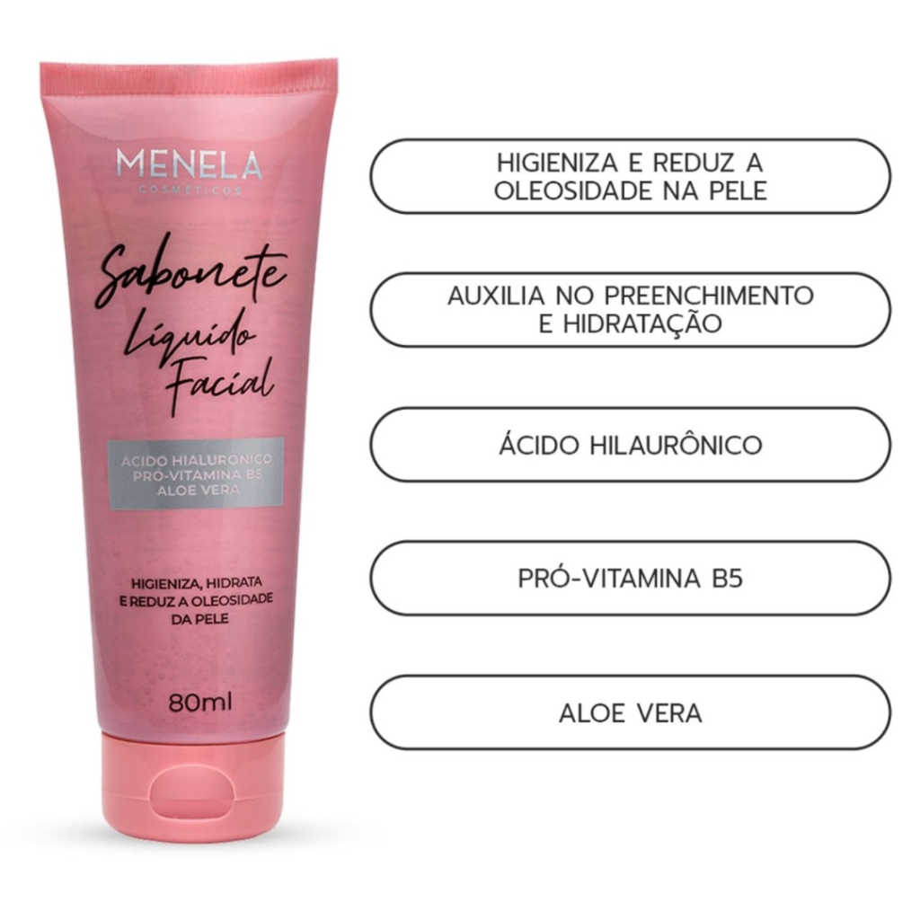 Sabonete Líquido Menela 80ml 