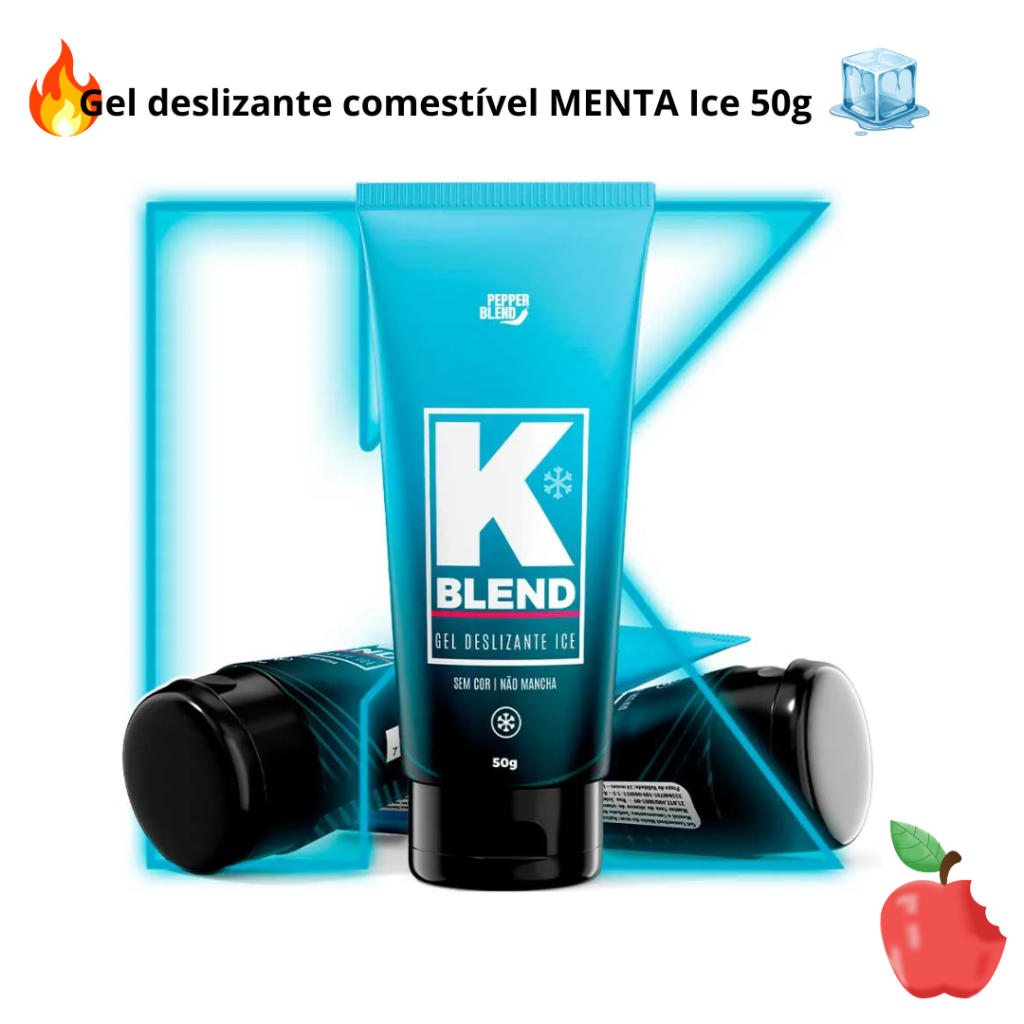 Gel Deslizante Ice K-Blend Incolor 50g 