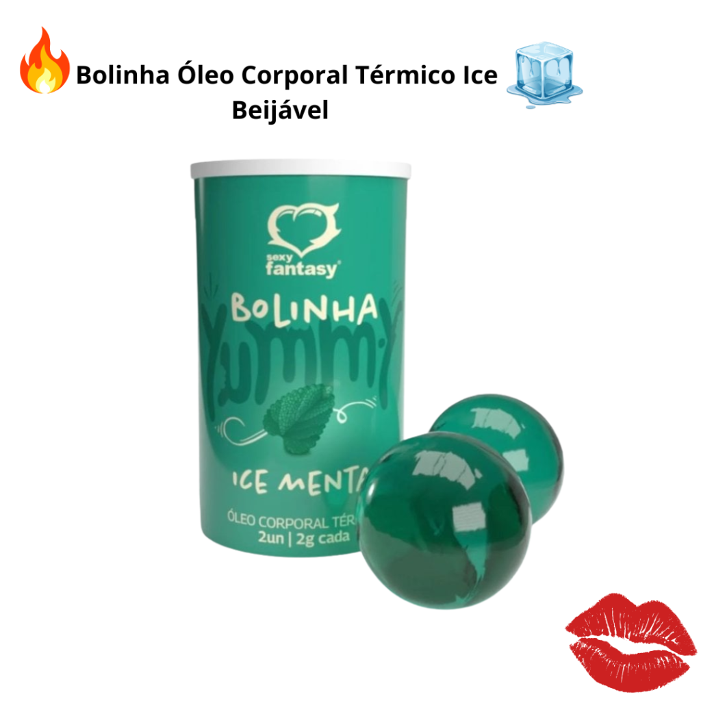 Bolinha Yummy Ice Menta 2un 