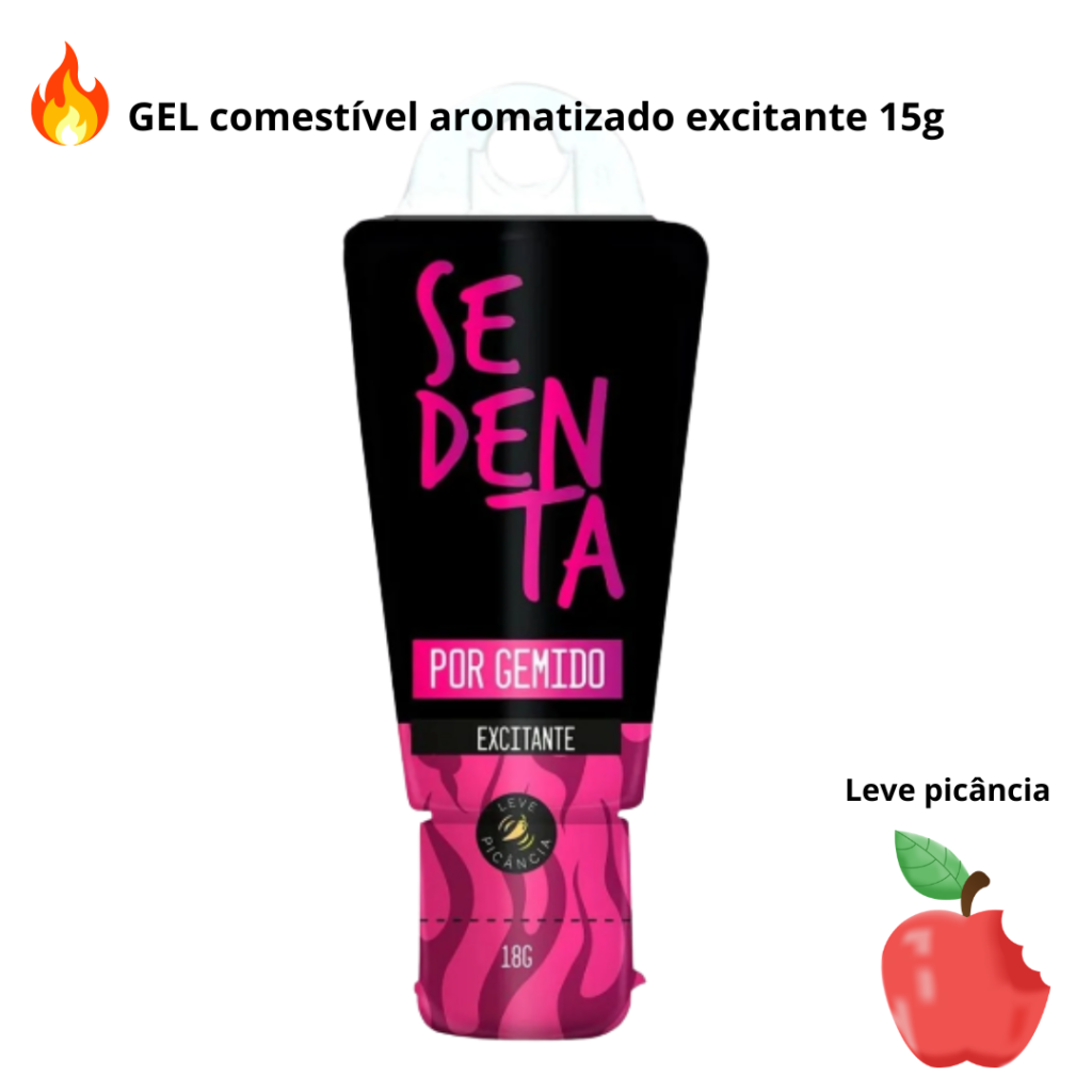 Gel Cosmestível Sedenta Por Gemido 18g 