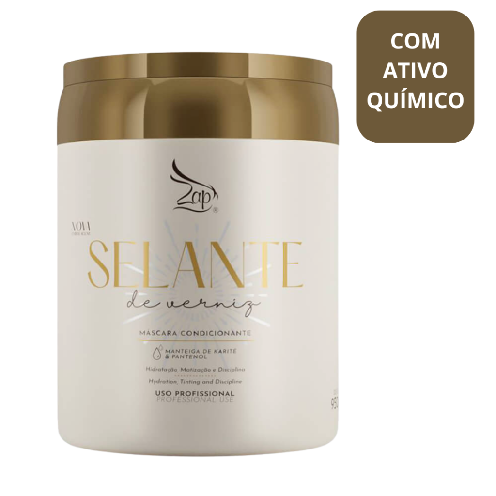 Selante Zap 1kg Verniz Ultra Hidratante Redutor de Volume