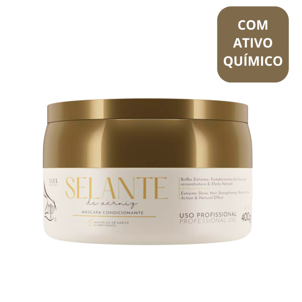 Selante Zap 400g Verniz Ultra Hidratante Redutor de Volume 