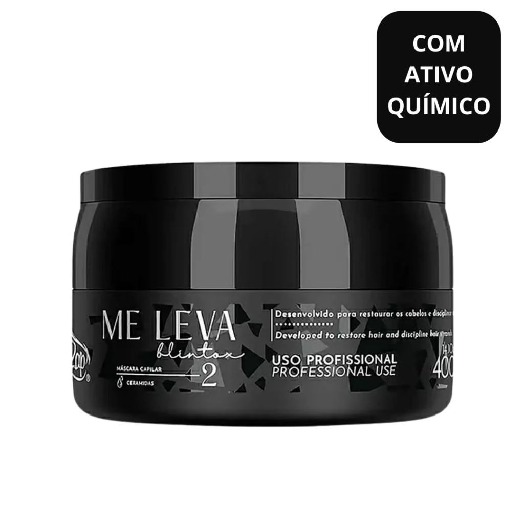 Máscara Redutora Zap Blindox Me Leva Black 400g