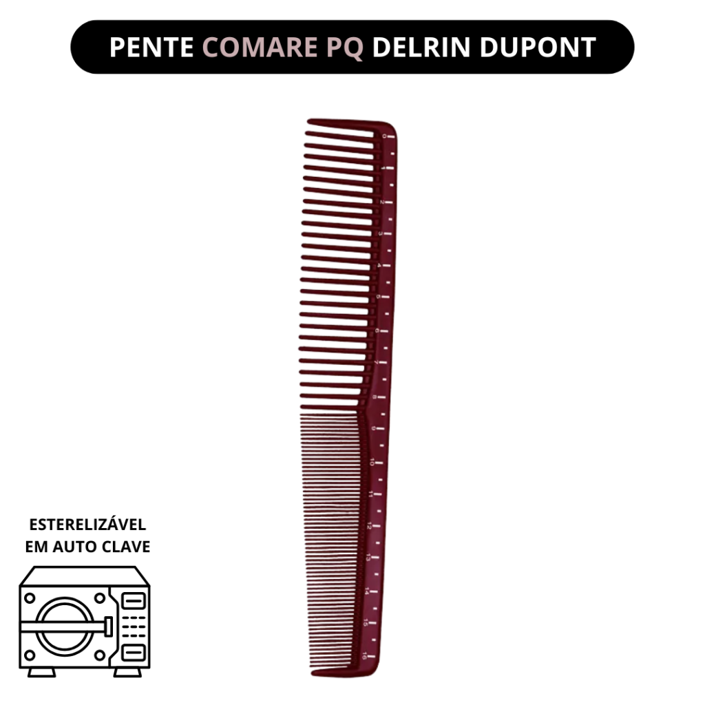 Pente Comare Pequeno Delrin DuPont 