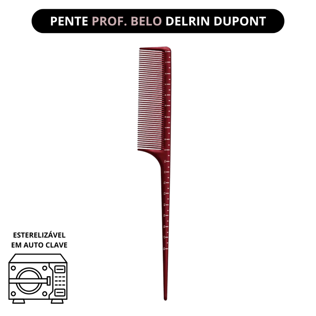 Pente Comare Pequeno Delrin DuPont 