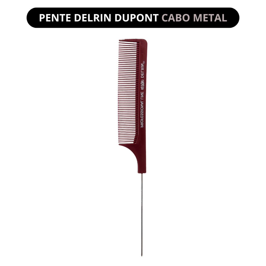 Pente  Delrin DuPont Cabo Metal 