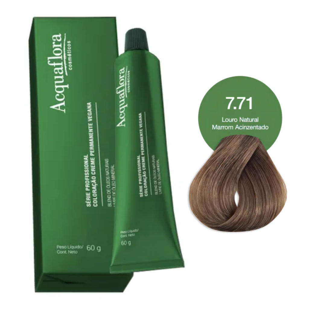 Tinta Marrom Acquaflora Vegana 7.71