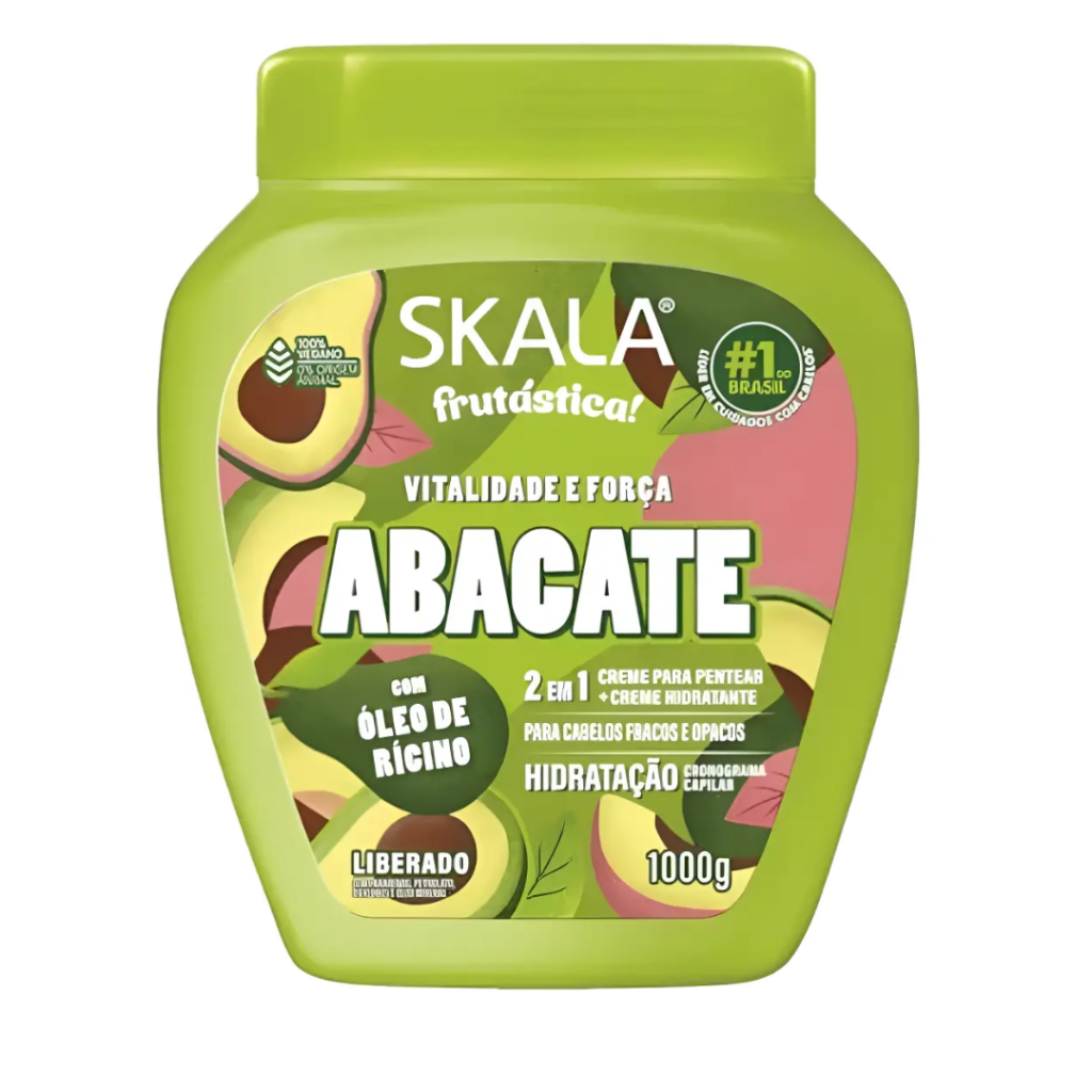 Creme Tratamento Frutástica Abacate Skala 1000g