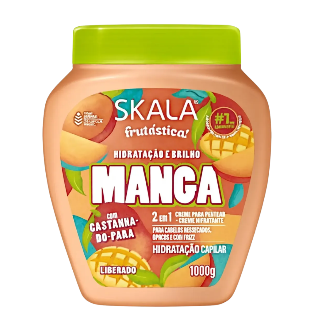Creme De Tratamento Manga E Castanha Do Pará Skala 1000g