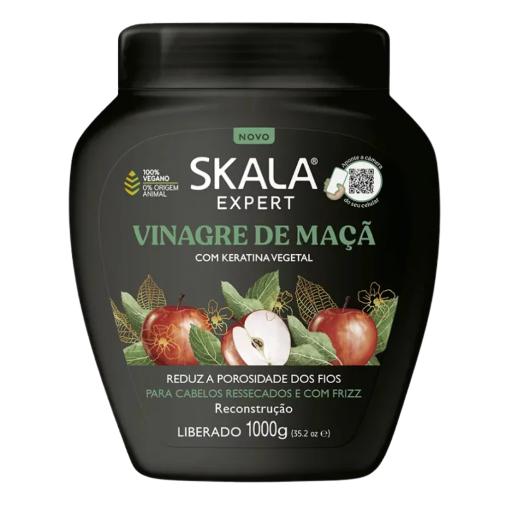 Creme De Tratamento Condicionador Skala Vinagre De Maçã  1000g