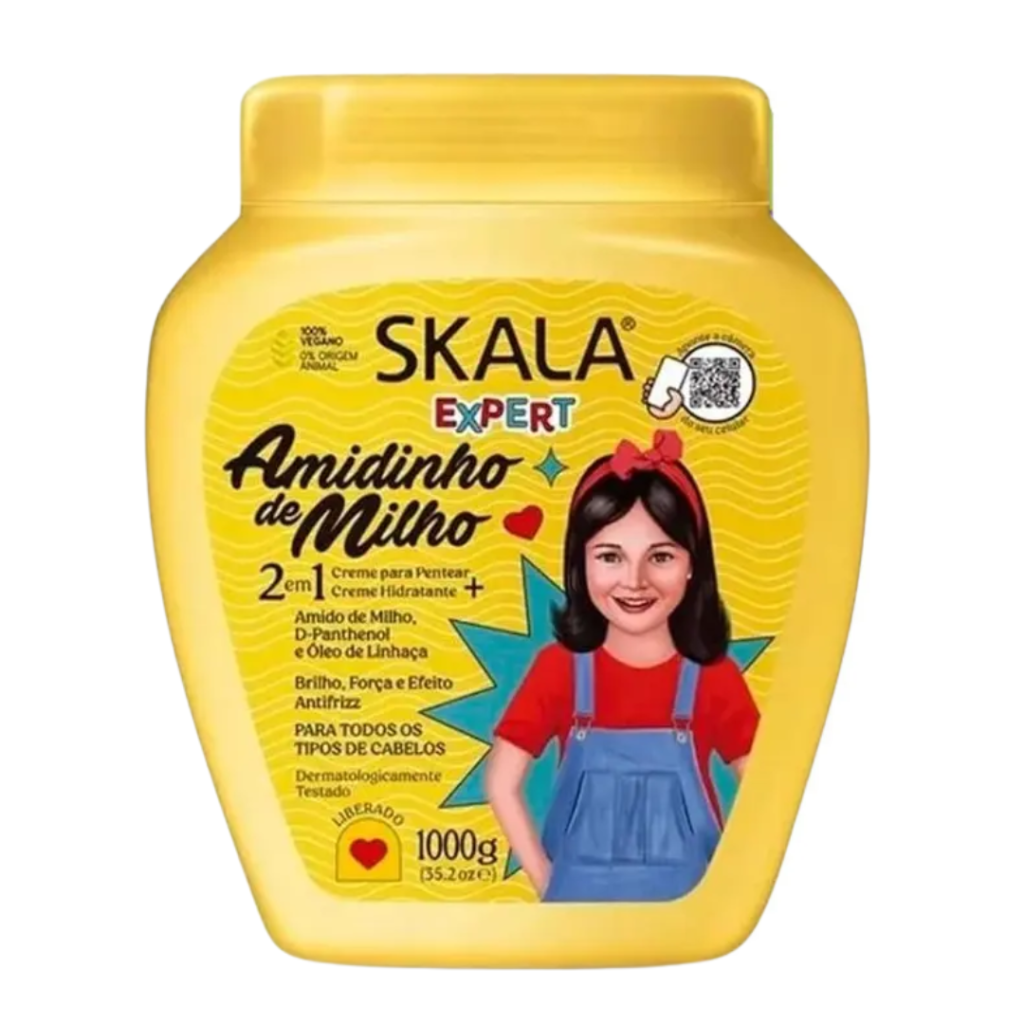 Creme De Tratamento Capilar Skala Amidinho De Milho 1000g