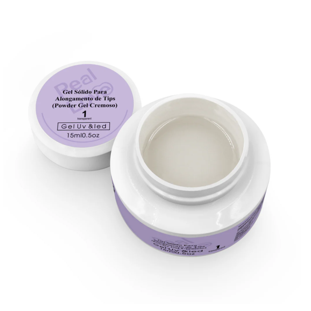 Gel Sólido Real Love nº 1 Transparente - Real Love 15ml