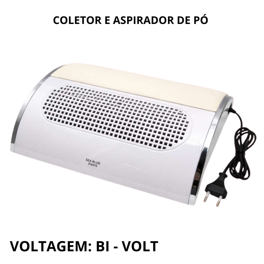 Aspirador e Coletor de Pó de Unha 